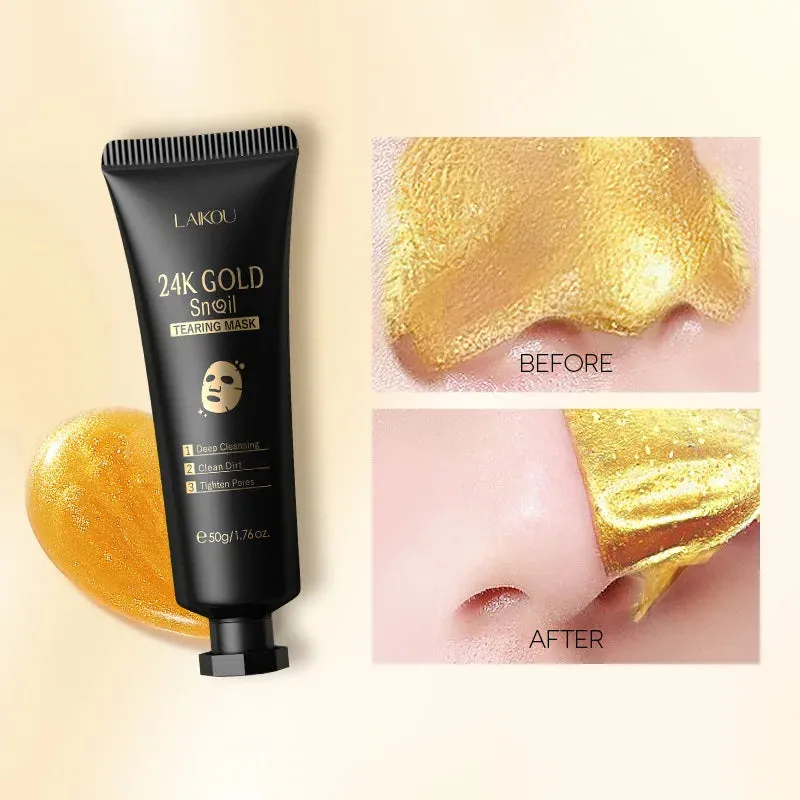 24K Gold Sakura Peeling Mask For Anti Aging And Brightening