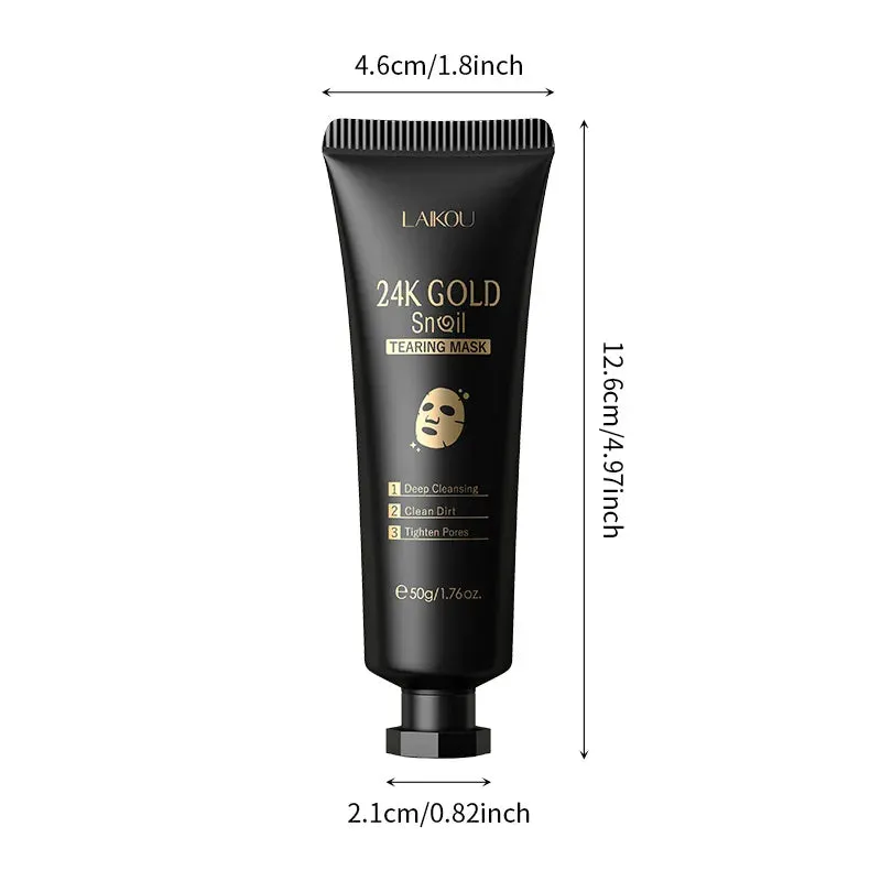 24K Gold Sakura Peeling Mask For Anti Aging And Brightening