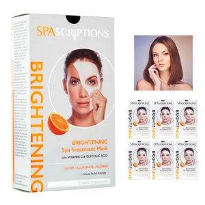 30 Pc Face Brightening Mask Spa Treatment Facial Moist Skin Therapy Vitamin C