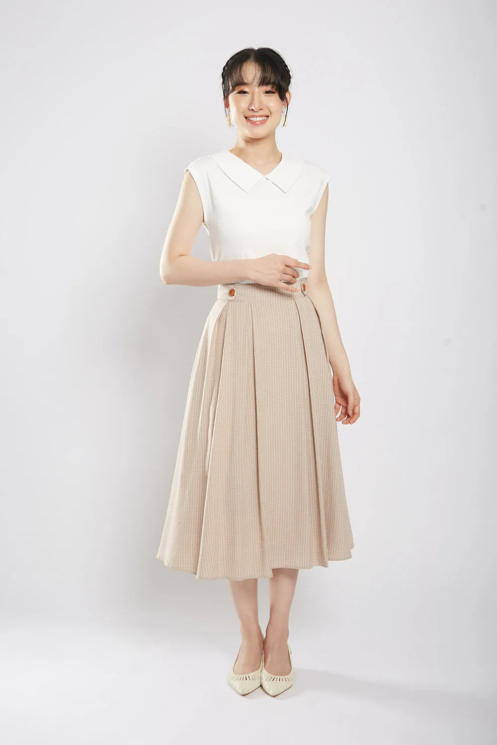 Aurinda Top in White