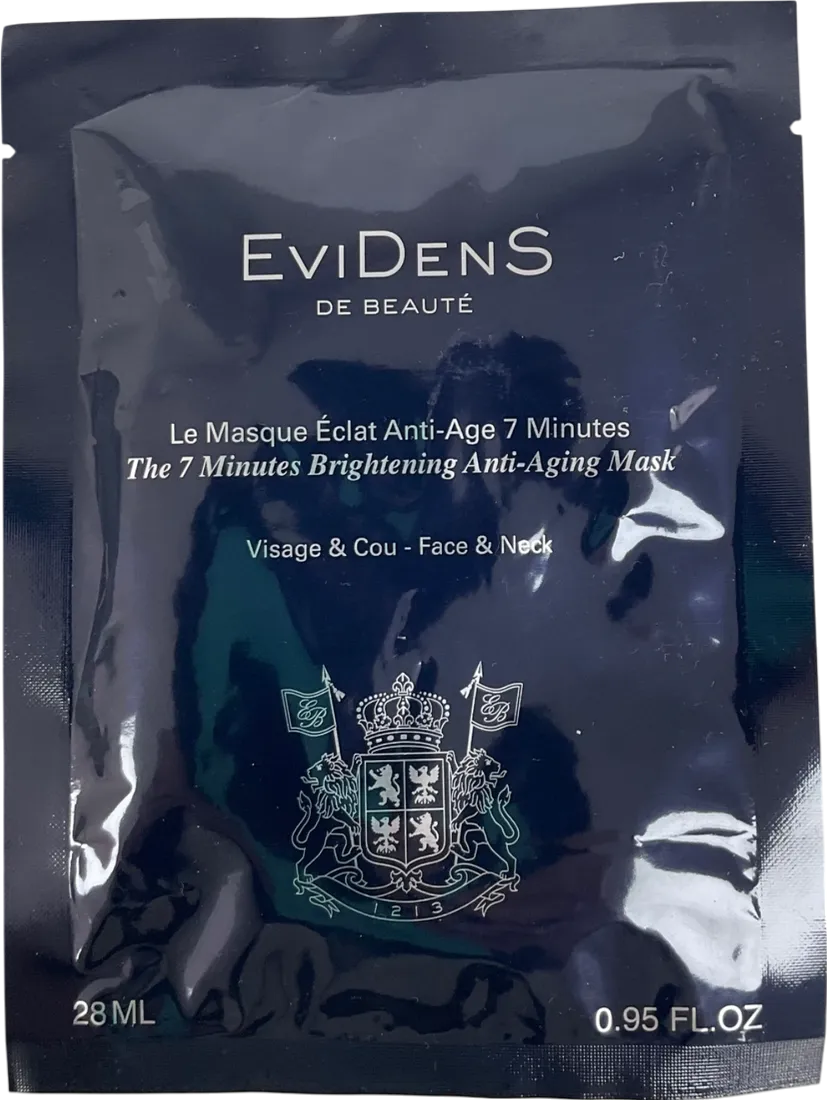 EviDens The 7 Minutes Brightening Anti Aging Mask 28ml