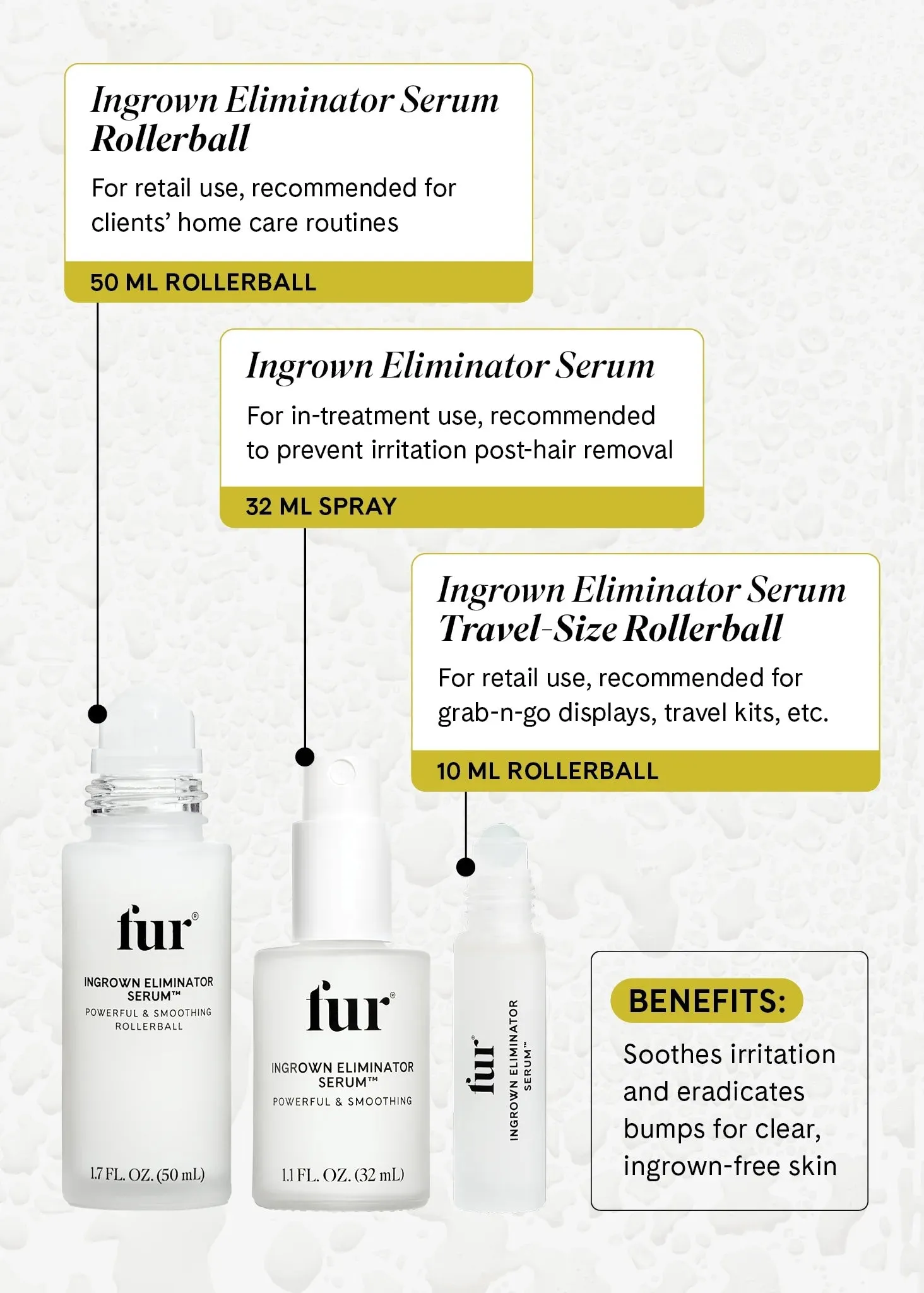 Fur Ingrown Eliminator Serum Rollerball