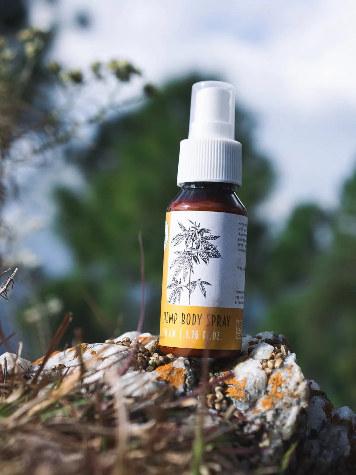 Hemp Body Spray 50 Gms