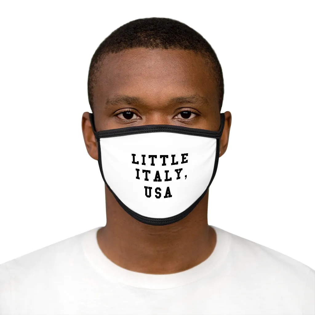 Little Italy, USA Mixed-Fabric Face Mask