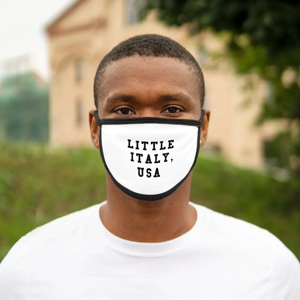 Little Italy, USA Mixed-Fabric Face Mask