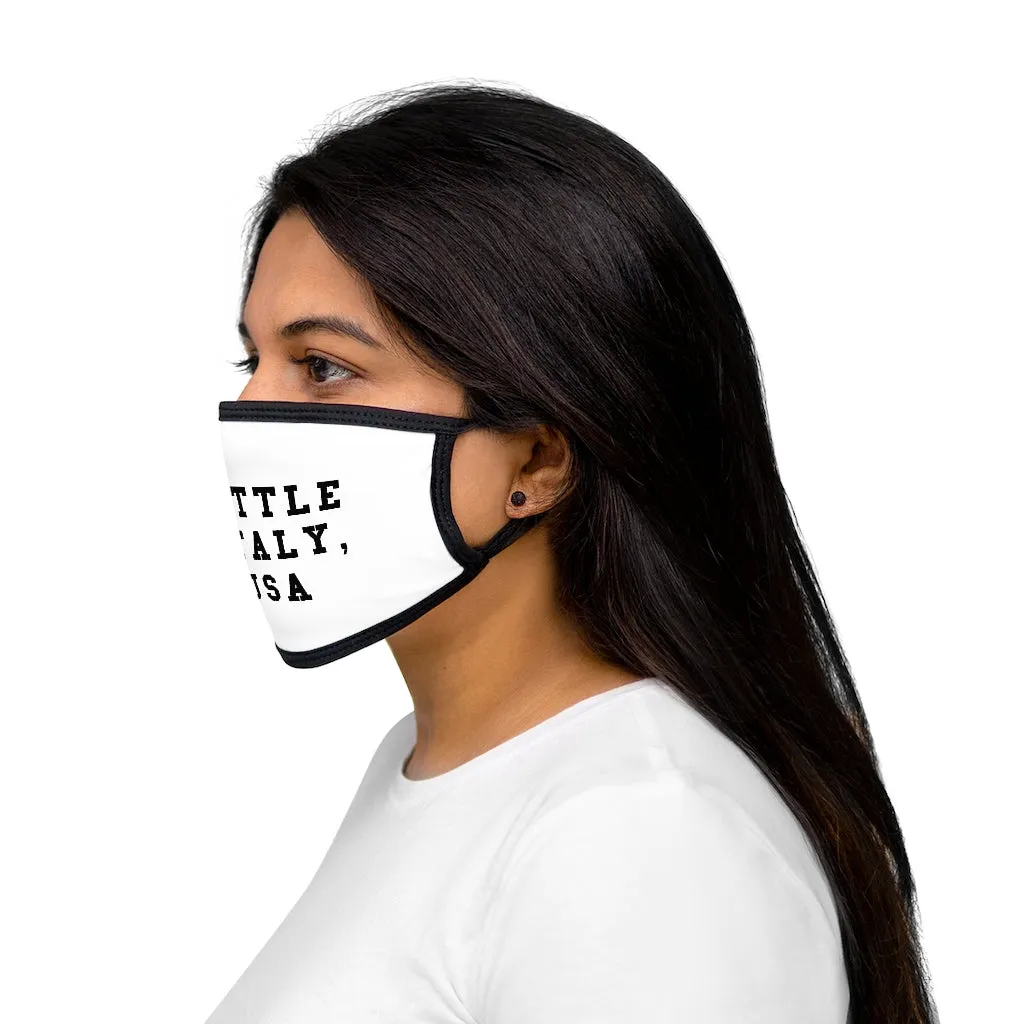 Little Italy, USA Mixed-Fabric Face Mask