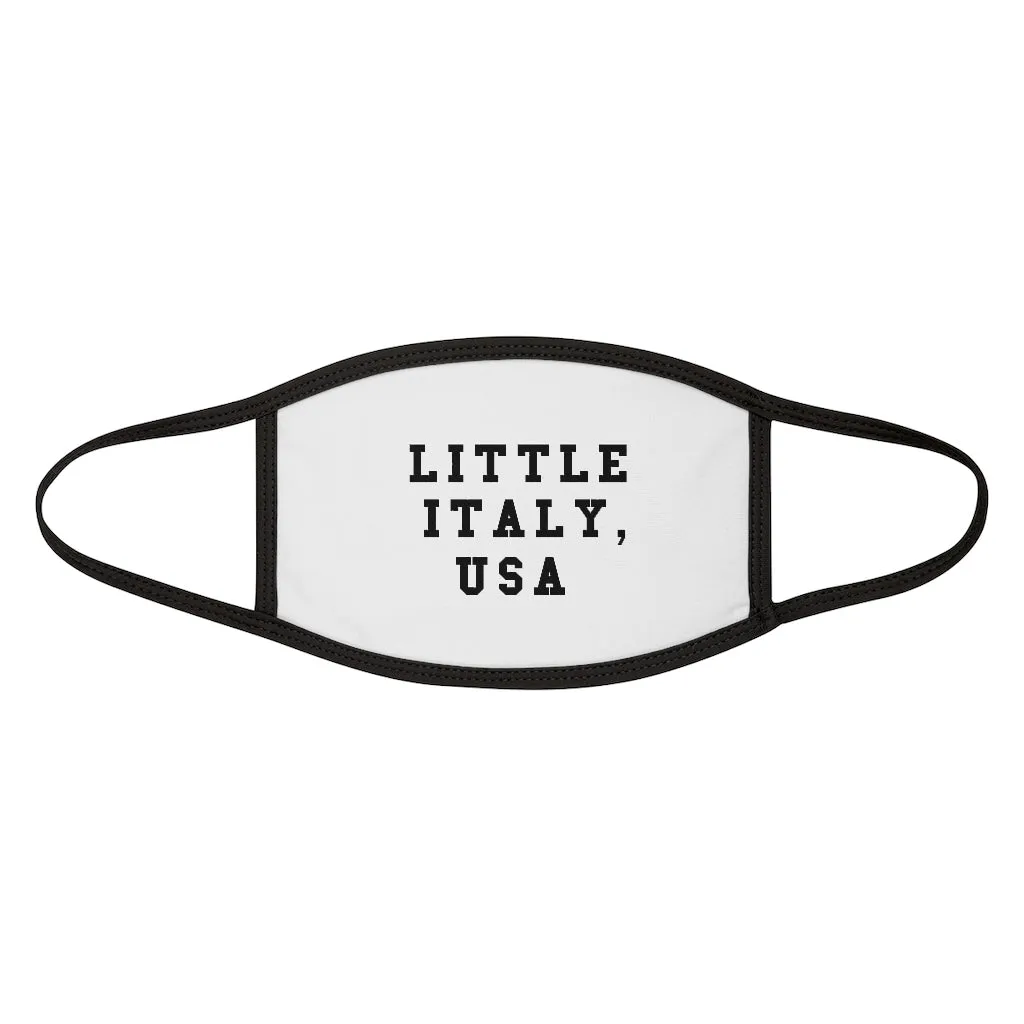 Little Italy, USA Mixed-Fabric Face Mask