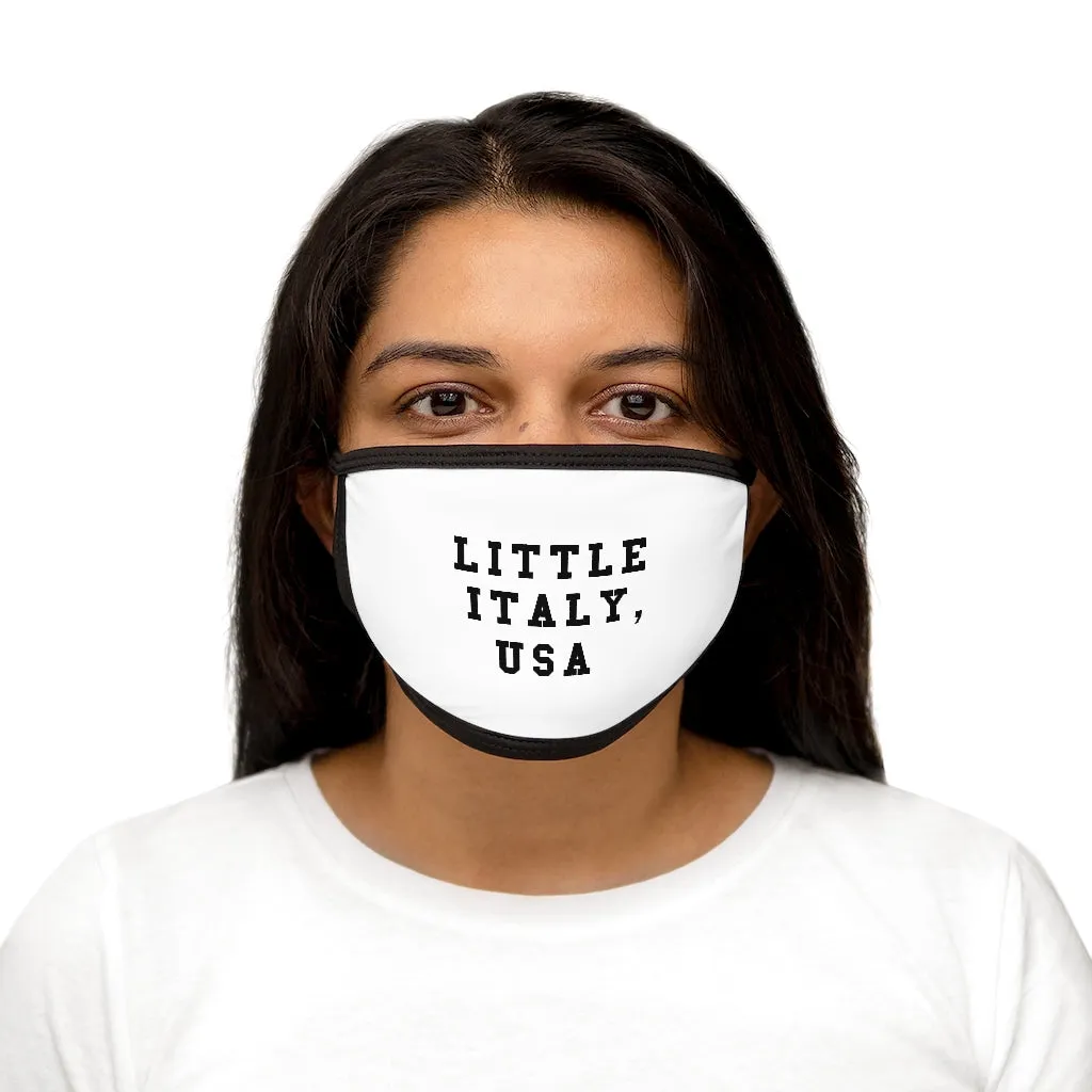 Little Italy, USA Mixed-Fabric Face Mask