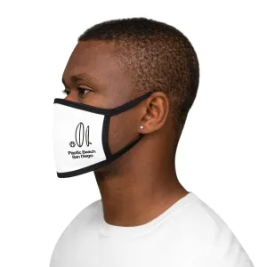 Pacific Beach San Diego Mixed-Fabric Face Mask