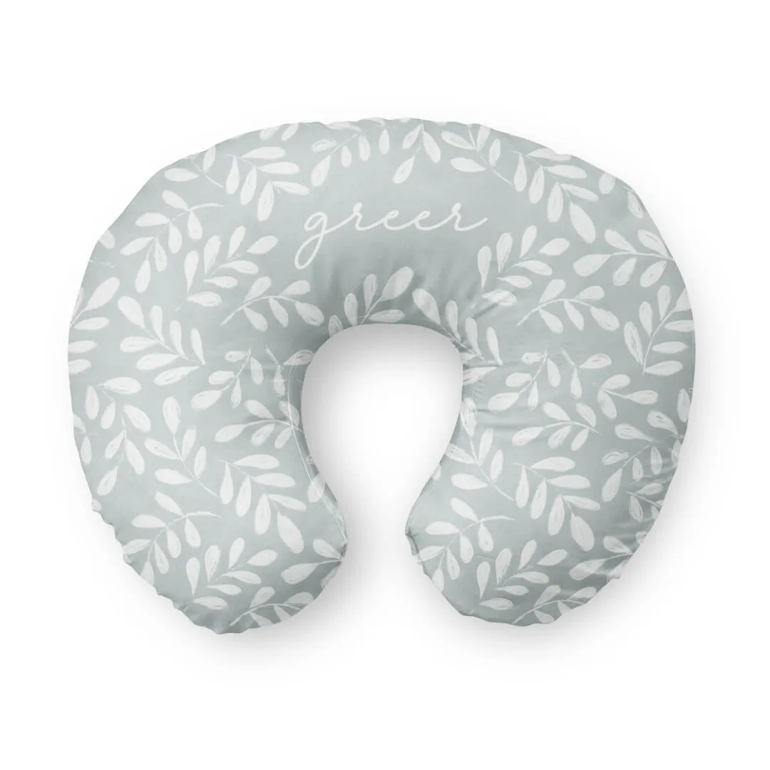 Personalized Nursing Pillow Covers | Calming Leaves