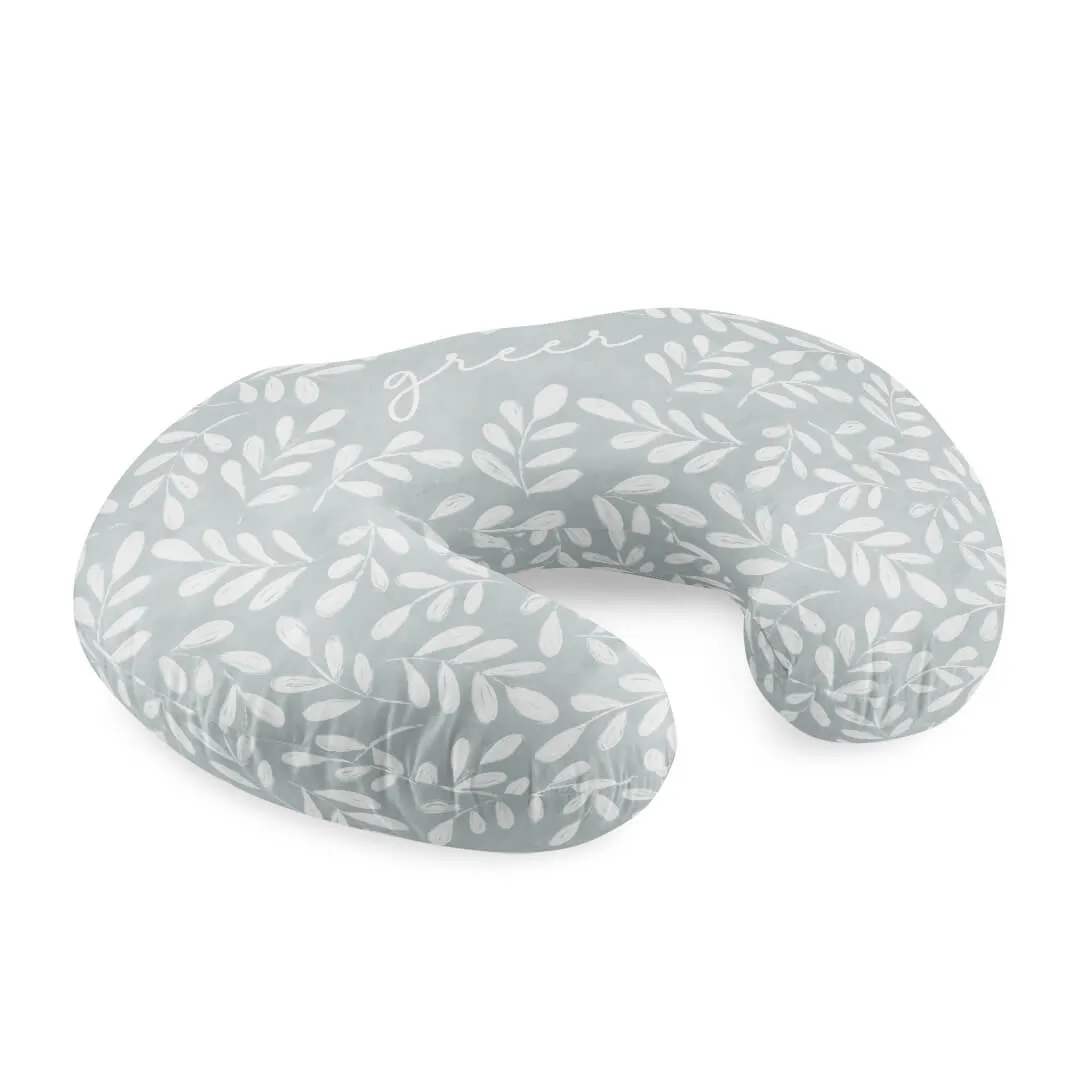 Personalized Nursing Pillow Covers | Calming Leaves