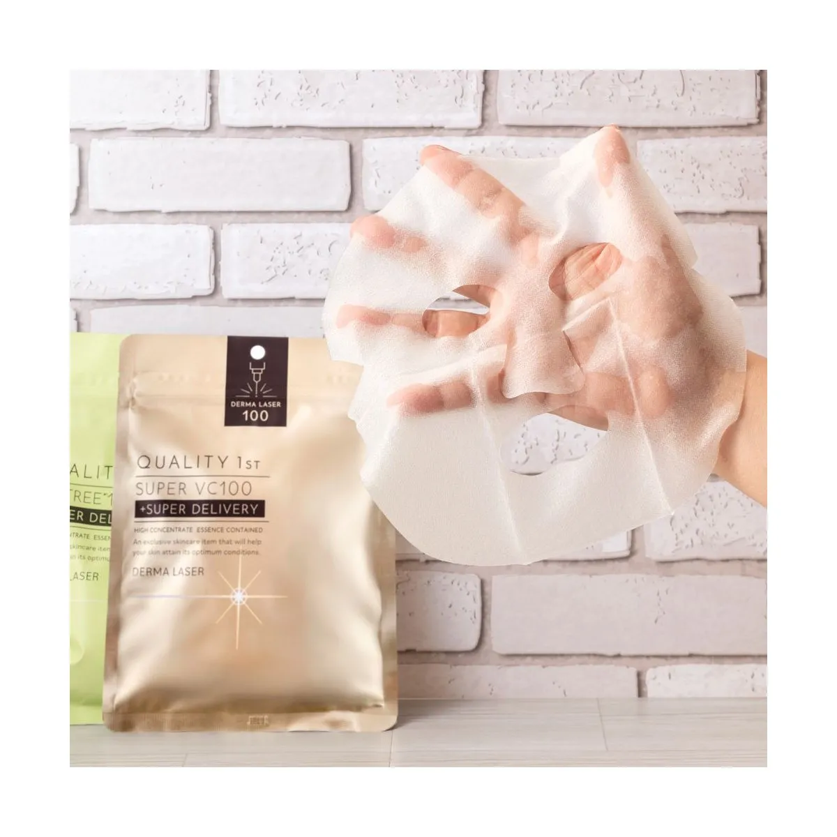 Quality First Derma Laser Super VC100 Mask 7pcs/Pack 皇后的秘密 VC100集中提亮致紧护理面膜 7枚/包