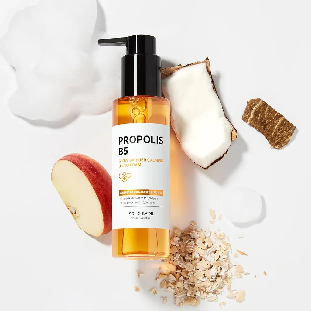 Some By Mi - Propolis B5 Glow Barrier Calming Oil to Foam - 120ml