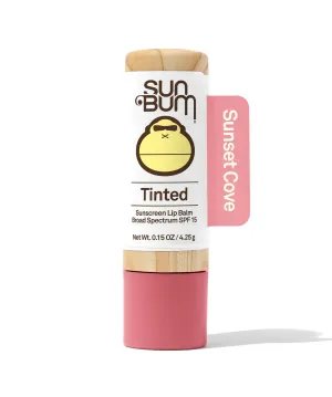 Sun Bum® Sunscreen Lip Balm, SPF 15, Tinted, Sunset Cove, 0.15 oz