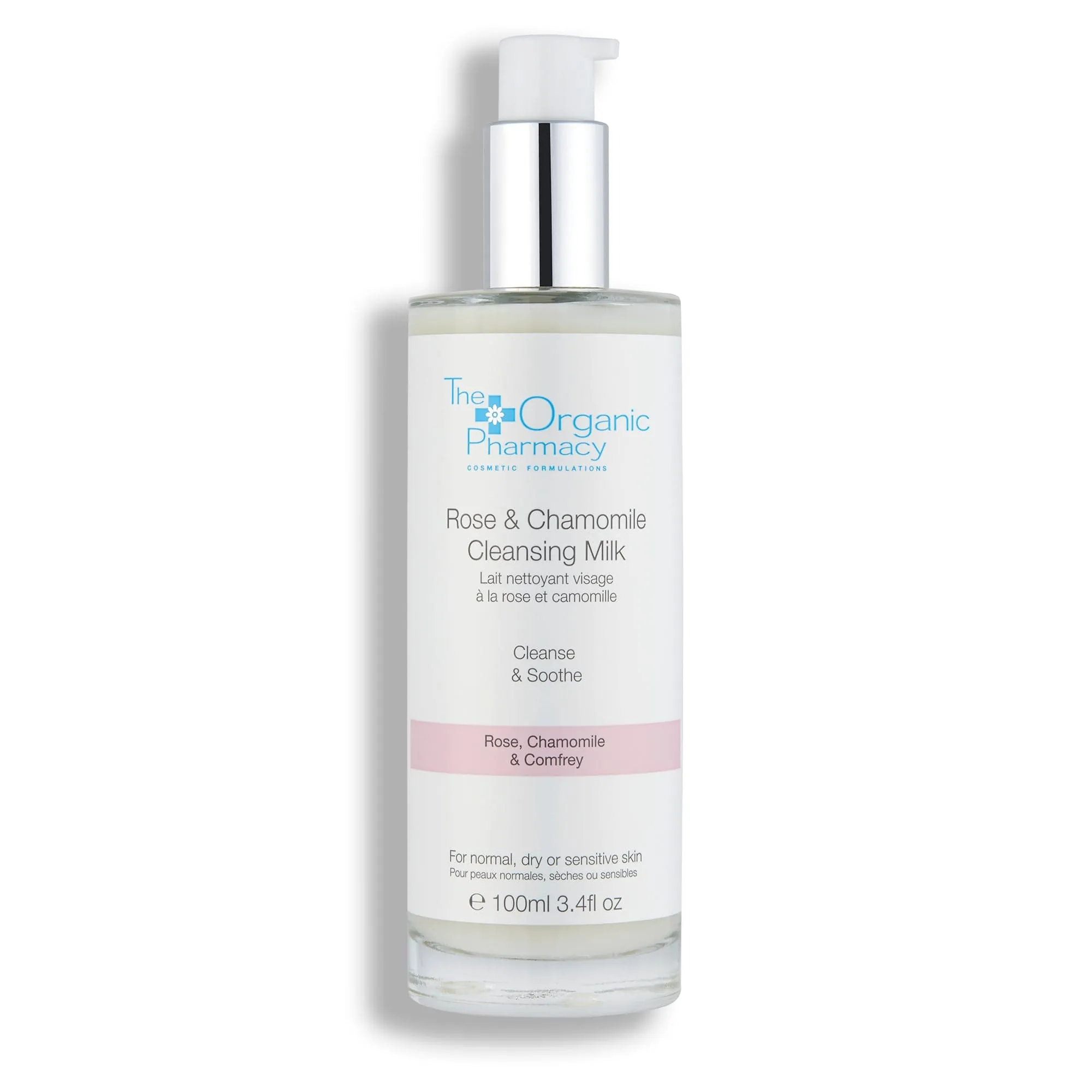 The Organic Pharmacy Rose & Chamomile Cleansing Milk 100ml